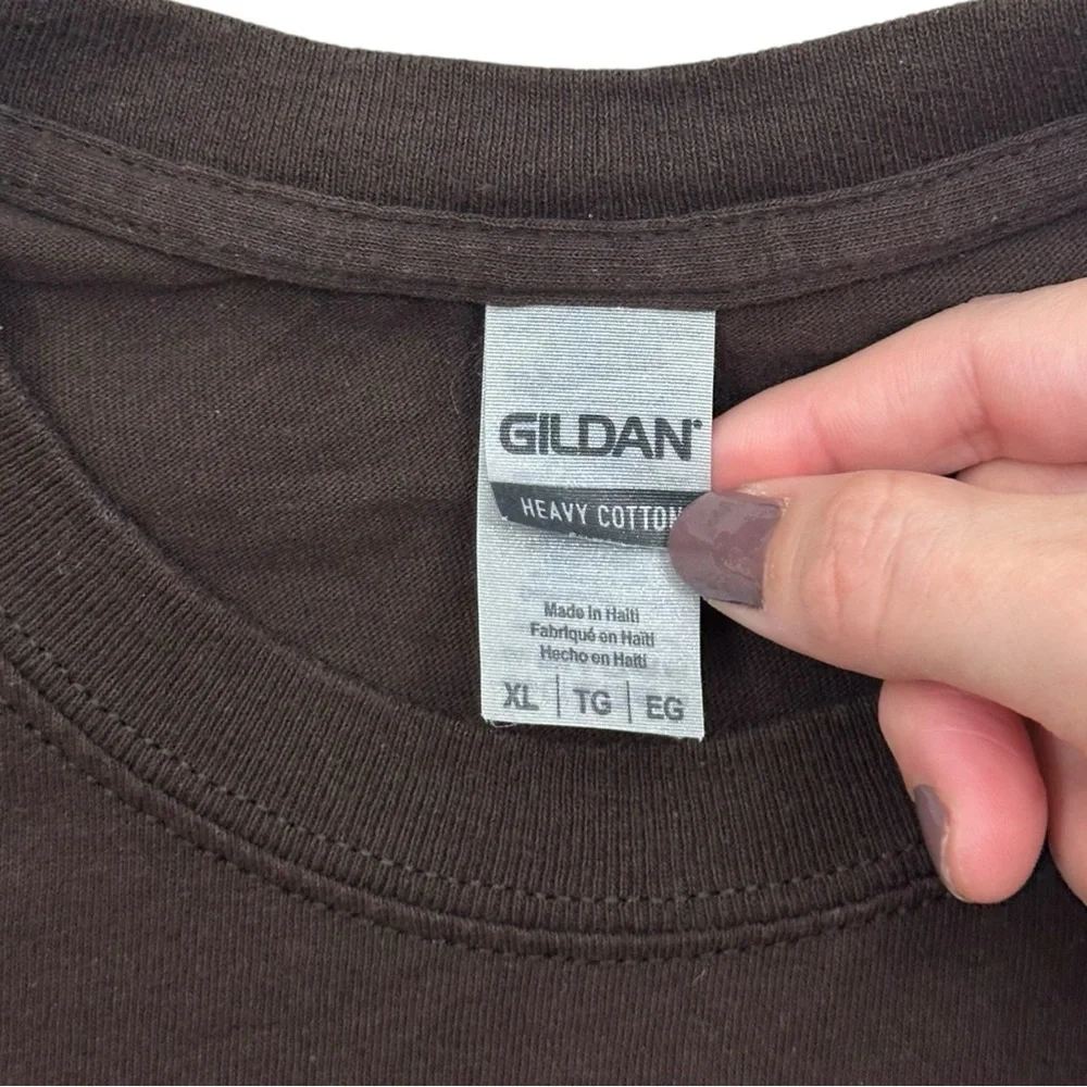 UPS Dark Brown Logo Graphic Tee - Mens XL - Picture 2 of 4